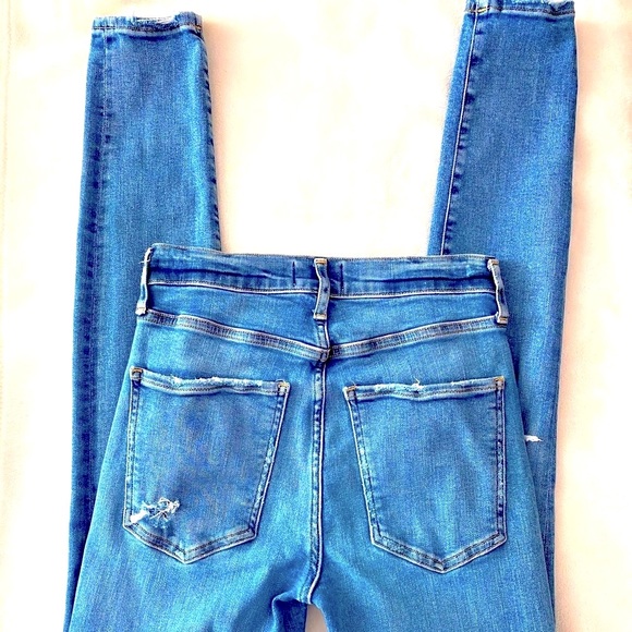 Agolde Sophie Hi Rise Distressed Jeans - Picture 11 of 13